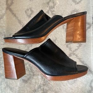 FRYE open toe mules